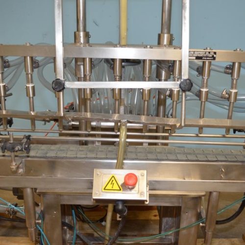 Filling Equipment Company (12) Head S/S Inline Pressure Overflow Filler