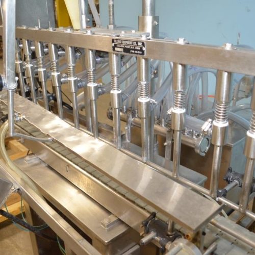 Filling Equipment Company (12) Head S/S Inline Pressure Overflow Filler