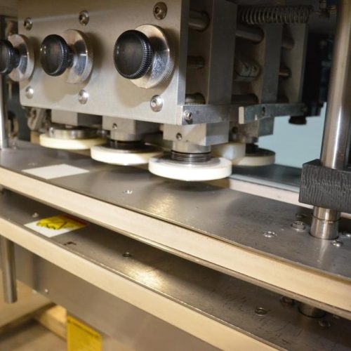 Kaps All Model A6 (6) Quill Inline Spindle Capper with Hopper and Bowl SOrter