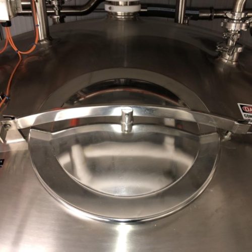 2,500 Gallon Feldmeier S/S Jacketed Sweep Scrape Agitated Tank