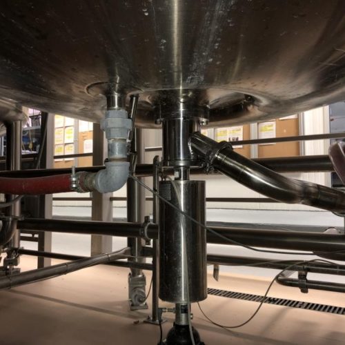 2,500 Gallon Feldmeier S/S Jacketed Sweep Scrape Agitated Tank