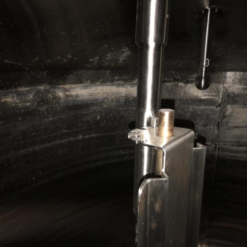 2,500 Gallon Feldmeier S/S Jacketed Sweep Scrape Agitated Tank