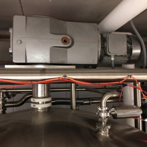 2,500 Gallon Feldmeier S/S Jacketed Sweep Scrape Agitated Tank