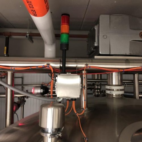 2,500 Gallon Feldmeier S/S Jacketed Sweep Scrape Agitated Tank