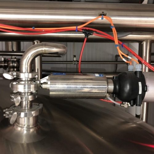 2,500 Gallon Feldmeier S/S Jacketed Sweep Scrape Agitated Tank