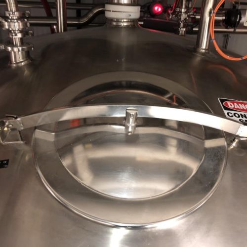 2,500 Gallon Feldmeier S/S Jacketed Sweep Scrape Agitated Tank