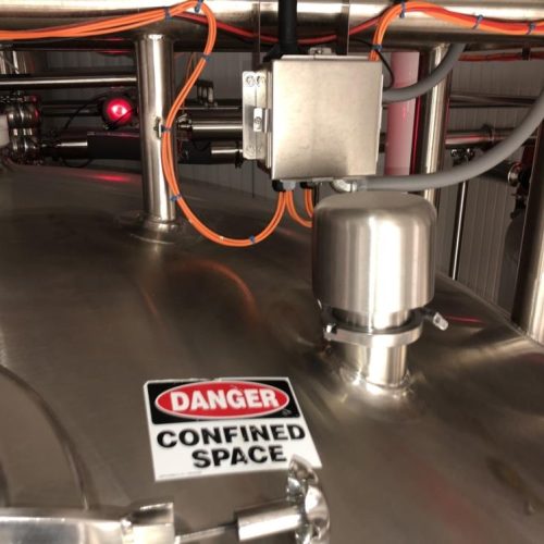 2,500 Gallon Feldmeier S/S Jacketed Sweep Scrape Agitated Tank