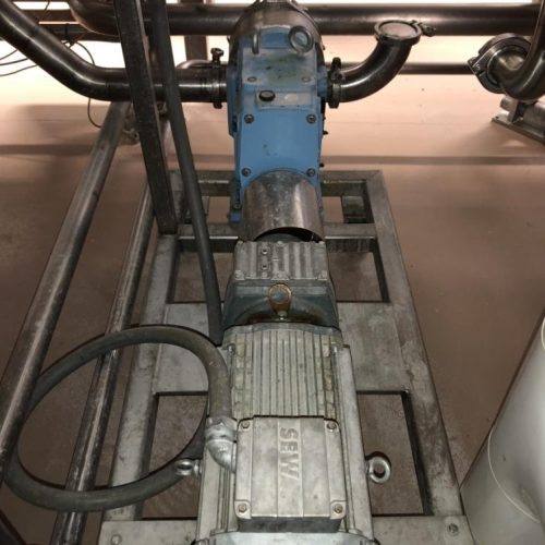 Waukesha Model 130U1 7.5 HP S/S Positive Displacement Pump.
