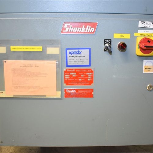 Shanklin Model A26A Automatic L-Bar Sealer with T7XL Heat Shrink Tunnel