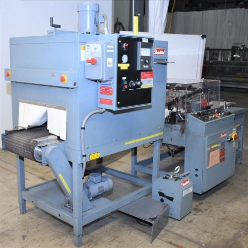 Shanklin Model A26A Automatic L-Bar Sealer with T7XL Heat Shrink Tunnel
