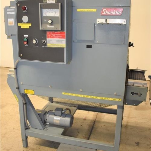 Shanklin Model A26A Automatic L-Bar Sealer with T7XL Heat Shrink Tunnel