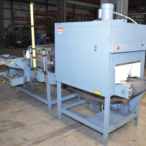 Shanklin Model A26A Automatic L-Bar Sealer with T7XL Heat Shrink Tunnel