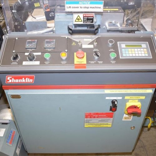Shanklin Model A26A Automatic L-Bar Sealer with T7 Heat Shrink Tunnel