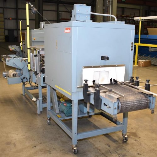 Shanklin Model A26A Automatic L-Bar Sealer with T7 Heat Shrink Tunnel