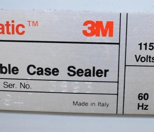 3M Matic Model 700A 30 CPM Adjustable Top and Bottom Case Sealer