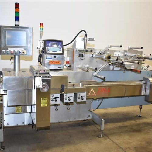 Ilapak Eagle 240 PPM High Speed Registered Film Horizontal Flow Wrapper with Coder