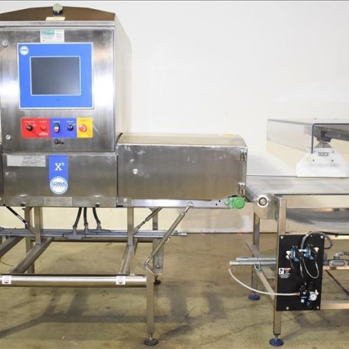 Loma Model X5 S/S Case X-Ray Inspection Unit with Overhead Pusher Reject