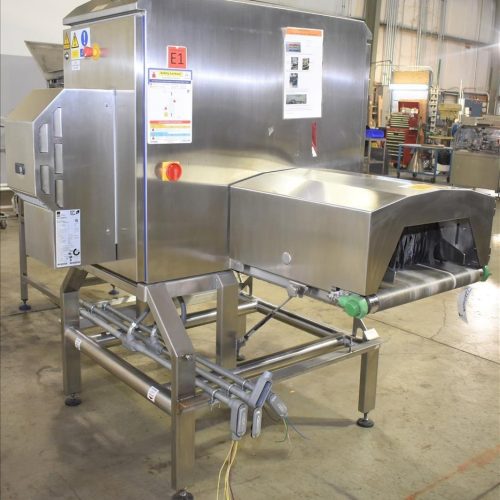 Loma Model X5 S/S Case X-Ray Inspection Unit with Overhead Pusher Reject