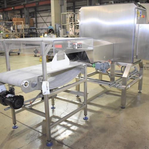 Loma Model X5 S/S Case X-Ray Inspection Unit with Overhead Pusher Reject