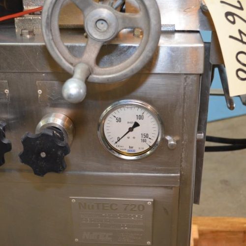 Nutec Model 720 S/S 7,800 PPH Patty Former