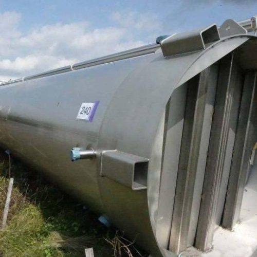 5,000 Gallon Membrane Process & Controls S/S Vertical Single Wall Tank