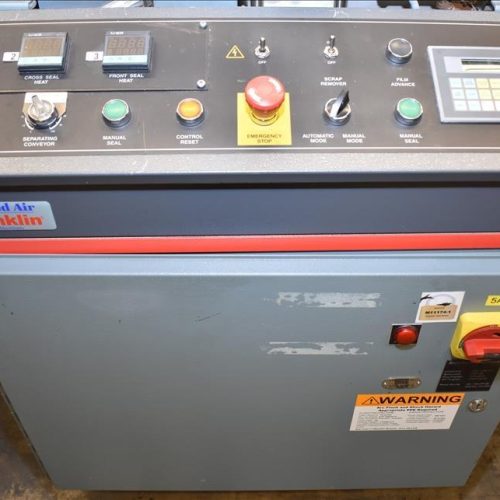 Shanklin Model A26A Automatic L-Bar Sealer with Model T7H Heat Shrink Tunnel