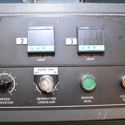 Shanklin Model A26A Automatic L-Bar Sealer with Model T7H Heat Shrink Tunnel