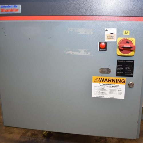 Shanklin Model A26A Automatic L-Bar Sealer with Model T7H Heat Shrink Tunnel