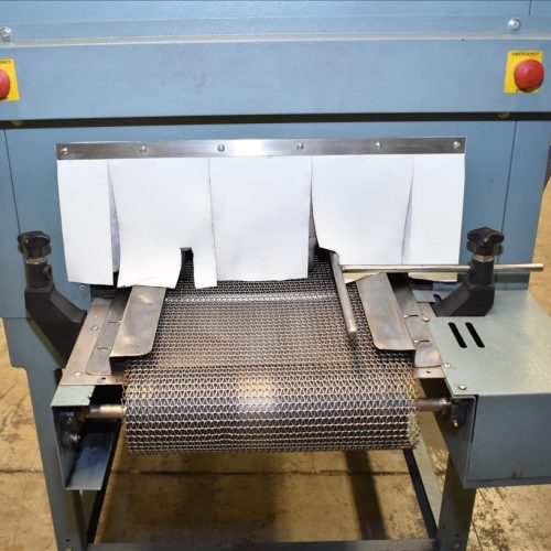 Shanklin Model A26A Automatic L-Bar Sealer with Model T7H Heat Shrink Tunnel