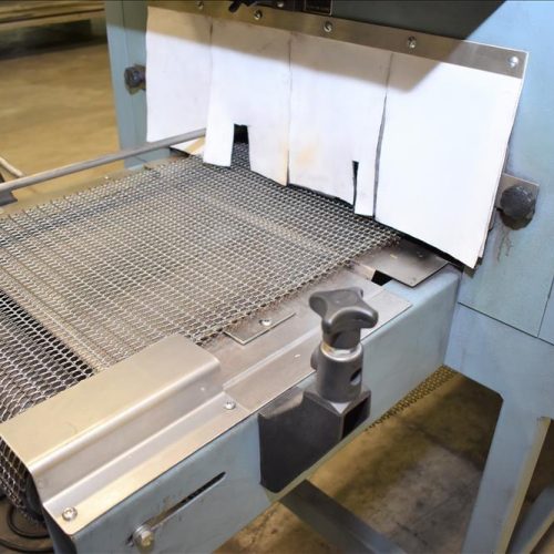 Shanklin Model A26A Automatic L-Bar Sealer with Model T7H Heat Shrink Tunnel