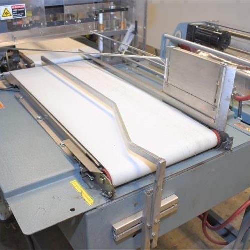 Shanklin Model A26A Automatic L-Bar Sealer with Model T7H Heat Shrink Tunnel