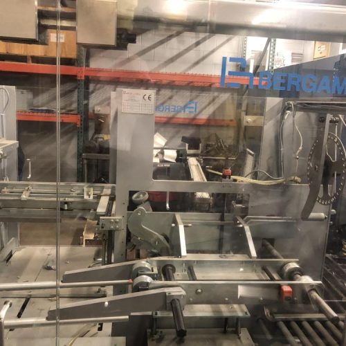 Bergami Model K15 S/S Side Loading Case Packer