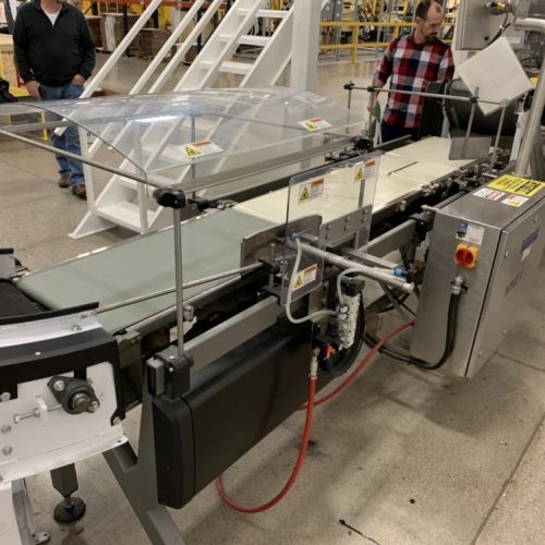 Hayssen and Yamato Complete VFFS Bagging Line w/ Dumper and Checkweigher