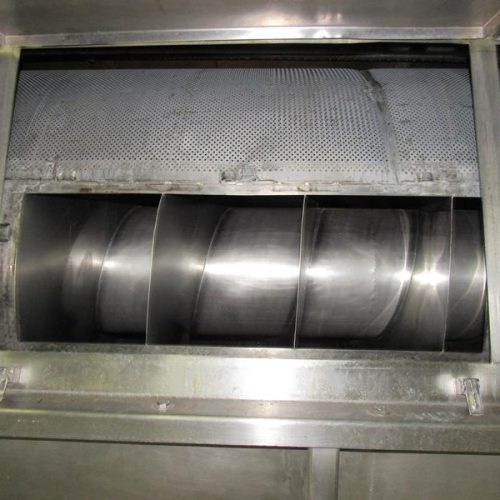 11 ft L x 4 ft Diamater S/S Basket Blancher