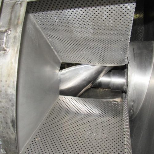 11 ft L x 4 ft Diamater S/S Basket Blancher