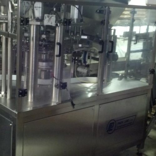 Pack Line Model PDP4 Rotary 40 PPM Pre-Made Pouch Filling and Sealing Machine