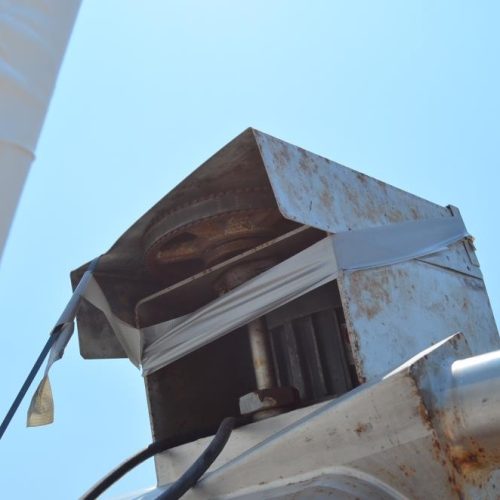 3,000 Gallon Cherry Burrell Vertical S/S Single Wall Agitated Tank