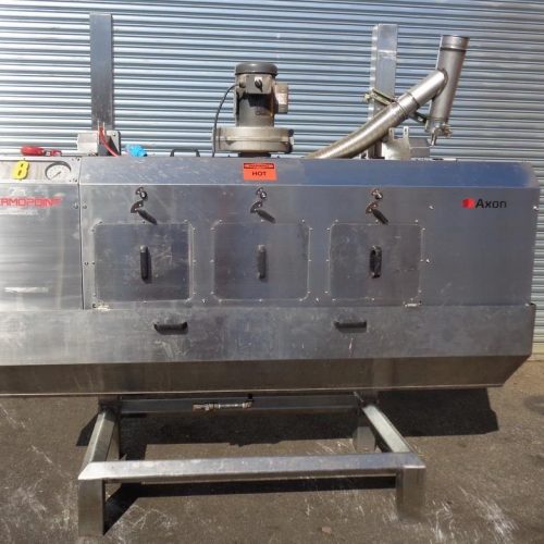 Accraply Model RF150 High Speed Shrink Sleeve Labeler