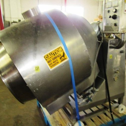 30 in Dia x 36 in L 500 Pound Capacity S/S Coating Drum