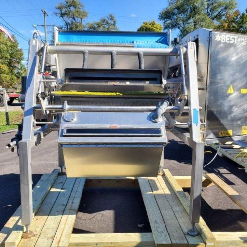 Best Tomra Model Helius 1200D Free Fall Optical Laser Color Sorter with Feeder