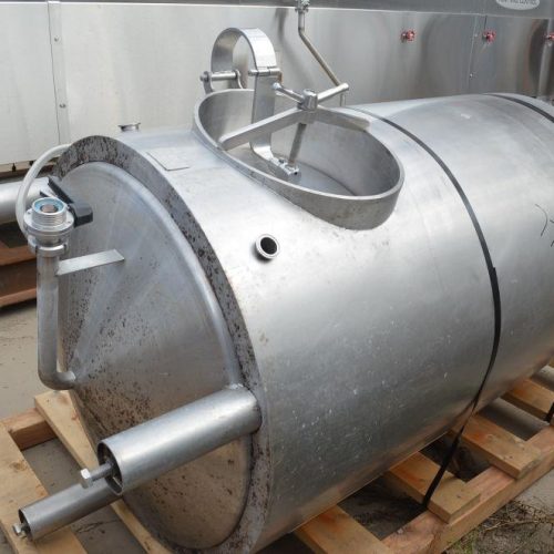 8.5 BBL Cote Manufacturing Vertical S/S Jacketed Brite Tank