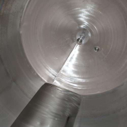 8.5 BBL Cote Manufacturing Vertical S/S Jacketed Brite Tank