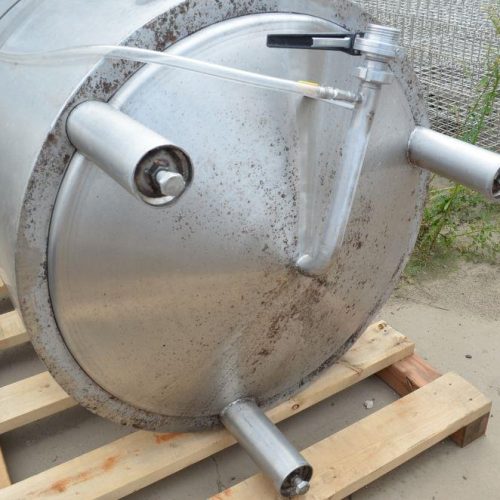 8.5 BBL Cote Manufacturing Vertical S/S Jacketed Brite Tank