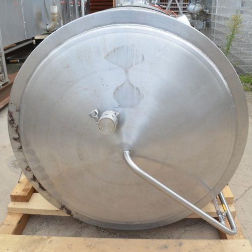 8.5 BBL Cote Manufacturing Vertical S/S Jacketed Brite Tank