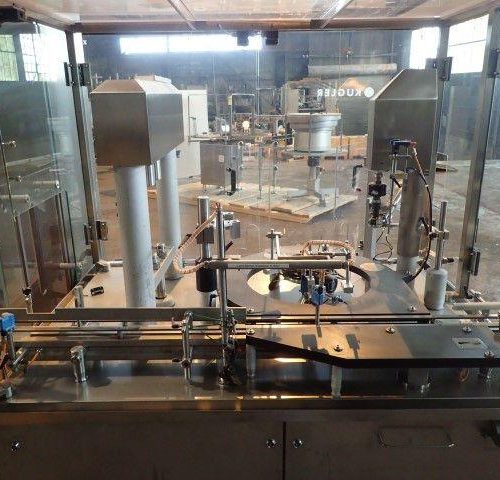 Kugler Model DT3 Flexfill (2) Head Monoblock Volumetric Filler and Capper