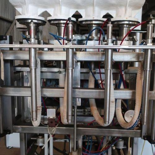 Simplex Model V400 (4) Head Inline S/S Piston Filler