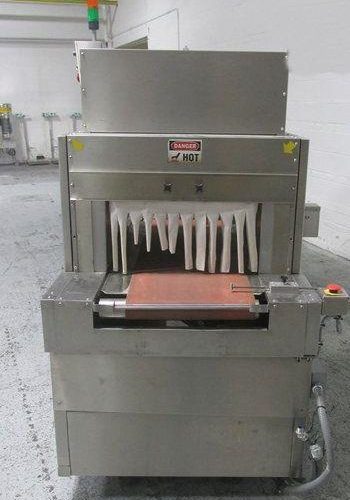 API Model DuraTech 2000SPH Single Lane 120 CPM Shrink Bundler with Heat Shrink Tunnel
