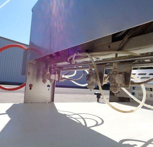 Rondo Complete Jumbo Line Including Roll Cutter, Sprayer, Duster, Winder, Etc.