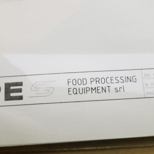 FPE Food Processing Equipment Model GEO200 Geo Mixer S/S 200 Liter Planetary Mixer