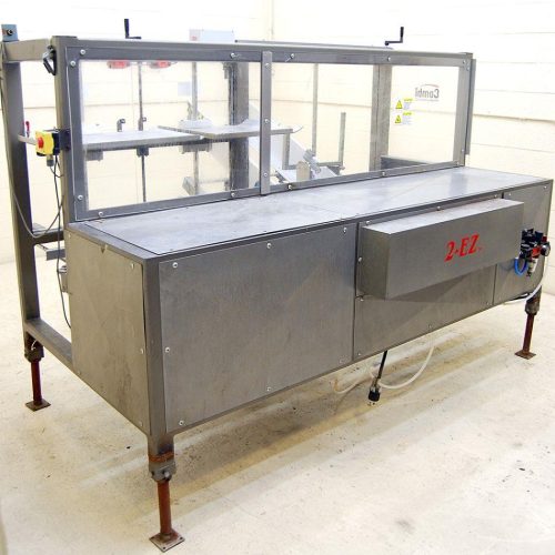 Combi Model 2EZ S/S 12 BPM Case Erector with Bottom Tape Closure